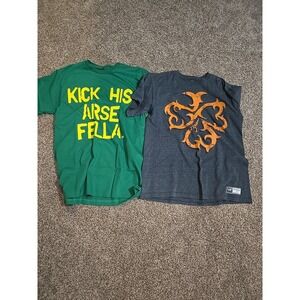 WWE Mens T-Shirts Sheamus Men's Medium M Lot Of 2